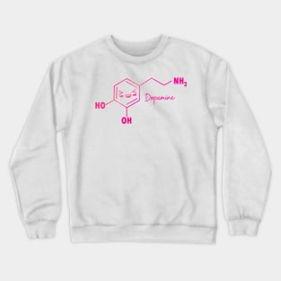 Dopamine Funny &amp; Dope Meme Chemical Structure Crewneck Sweatshirt